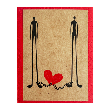 کارت پستال طرح زنجیر عشق کد 8.10