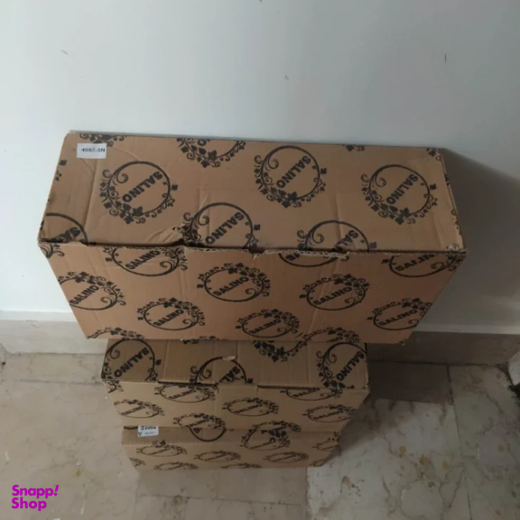 ست سطل و جا دستمال کاغذی کد 12982G