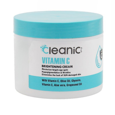 کرم مرطوب کننده و روشن کننده دست و صورت کلینیک کیندی مدل ویتامین سی مناسب انواع پوست حجم 225 میلی لیتر