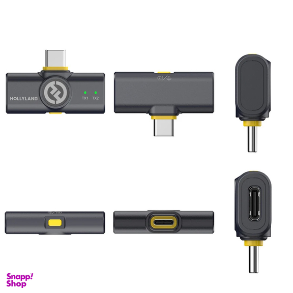 ست کمبو میکروفون بی سیم هالی لند مدل LARK M2 DUO