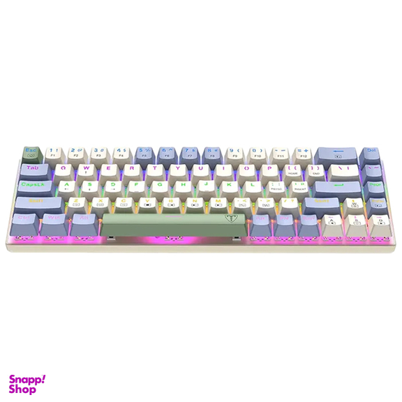 کیبورد باسیم مخصوص بازی تی-دگر مدل Viator T-TGK325 Rainbow