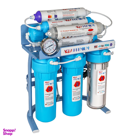 دستگاه تصفیه آب خانگی آکواپرمیوم مدل A8OAB11-BL-TP