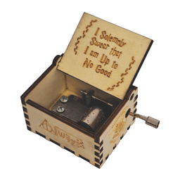 جعبه موزیکال چوبی مدل HARRY POTTER