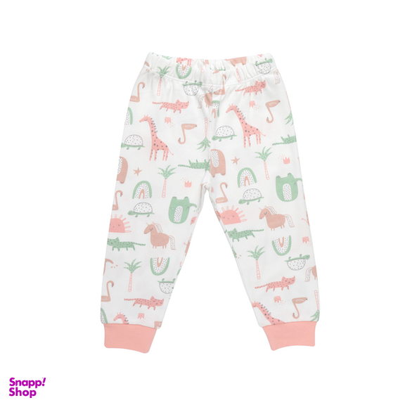 ست بلوز و شلوار طرح حیوانات کد 24202 چند رنگ