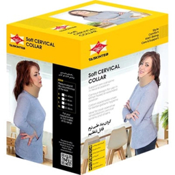 گردنبند نرم قابل تنظیم تسکین طب مدل 76