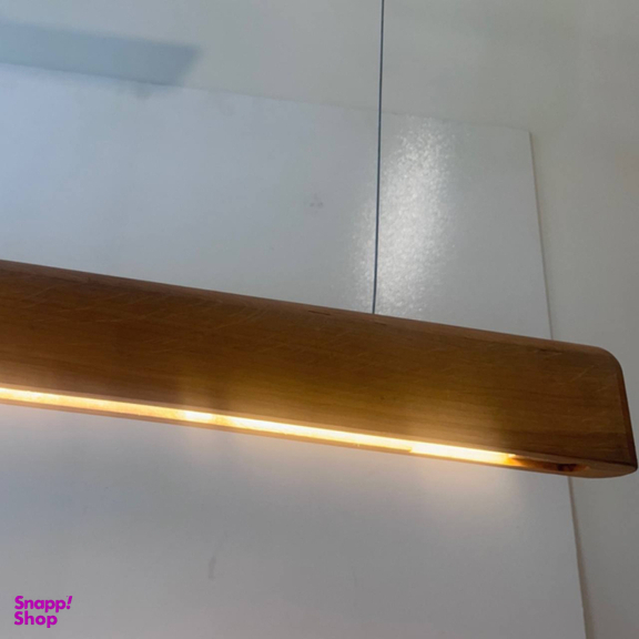 لوستر داریو مدل خطی چوبی کد NAL02
