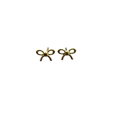 گوشواره طلا 18 عیار زنانه مدل پاپیون