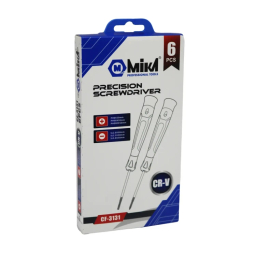 پیچ گوشتی موبایلی میکا مدل YP-CF-3131-6PCS مجموعه 6 عددی