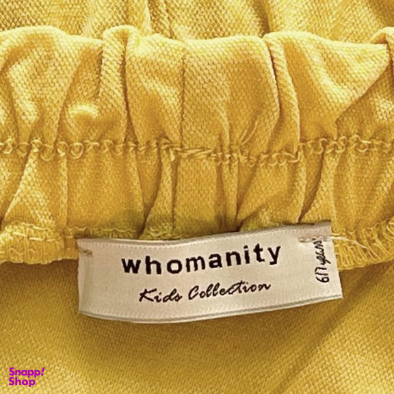 شلوارک دخترانه هومنیتی مدل WYKGSHHK610-YEL