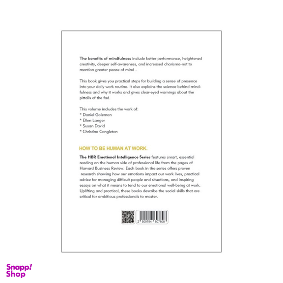 کتاب Mindfulness اثر Harvard Business Review نشر دیا بوک