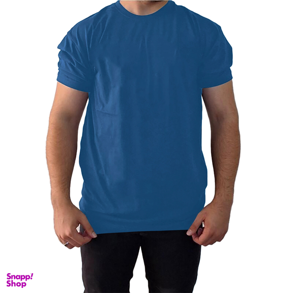 تیشرت مردانه مدل ABI-SD رنگ آبی