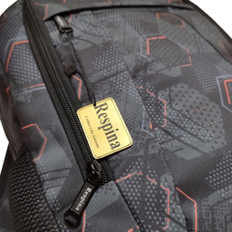 کیف مدرسه رسپینا اسپرت طرح شش ضلعی مدل hexagon با جامدادی