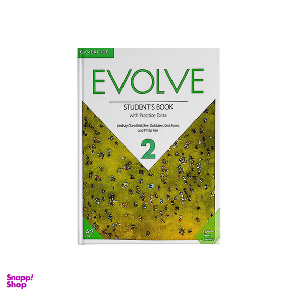 کتاب Evolve 2 به همراه کتاب کار اثر جمعی از نویسندگان انتشارات کمبریج