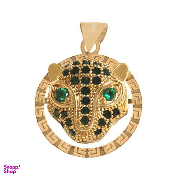 پلاک طلا 18 عیار زنانه مدل پنتر sh0393