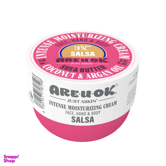کرم مرطوب کننده آر یو اوکی مدل salsa حجم 250 میلی لیتر