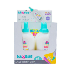 چسب اسکول فنس FA92710 رنگ سفید وزن  250 گرم