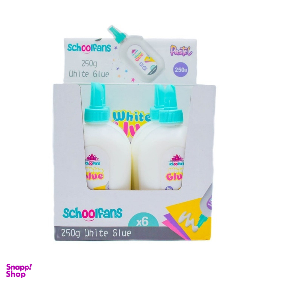 چسب اسکول فنس FA92710 رنگ سفید وزن  250 گرم