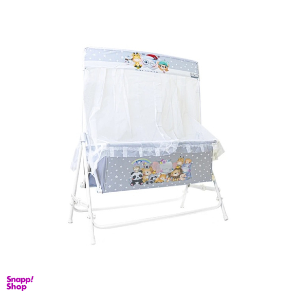 تخت و گهواره مخمل شادی مدل باغ وحش