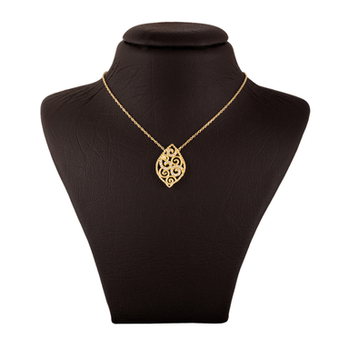 گردنبند طلا 18 عیار زنانه جواهری سون کد 2488