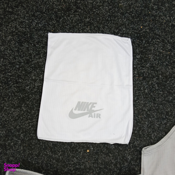 ست تاپ و شلوارک و اسکارف ورزشی مردانه طرح نایک کد 1592 رنگ طوسی