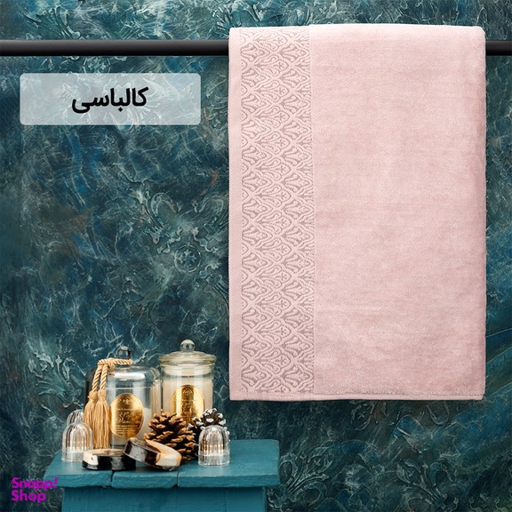 حوله حمام هیرو طرح کاریزما سایز 100×150 سانتی متر