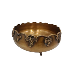 شکلات خوری برنجی مدل Grape کد 8566AL