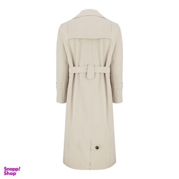 بارانی زنانه السانا مدل تابنده کد 231779 رنگ بژ