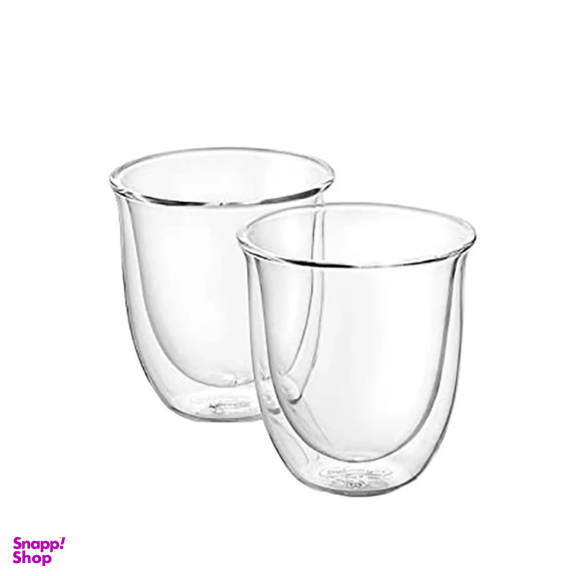 فنجان دوجداره دلونگی کد DLSC310 بسته 2 عددی