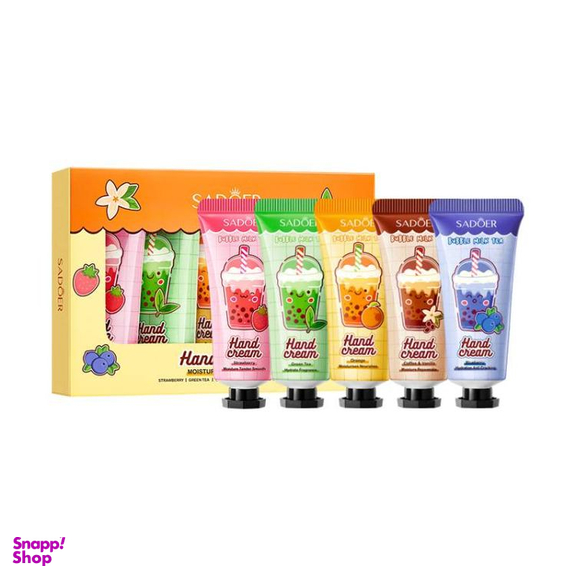 کرم مرطوب کننده سادور مدل میوه ای وزن 100 گرم بسته 5 عددی