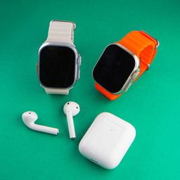 ساعت هوشمند ورنا مدل W49 Ultra به همراه هندزفری بیسیم مدل Airpod