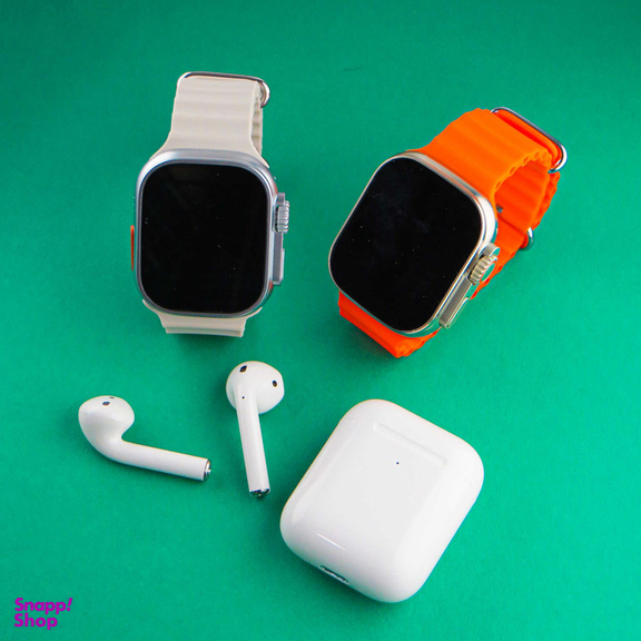 ساعت هوشمند ورنا مدل W49 Ultra به همراه هندزفری بیسیم مدل Airpod