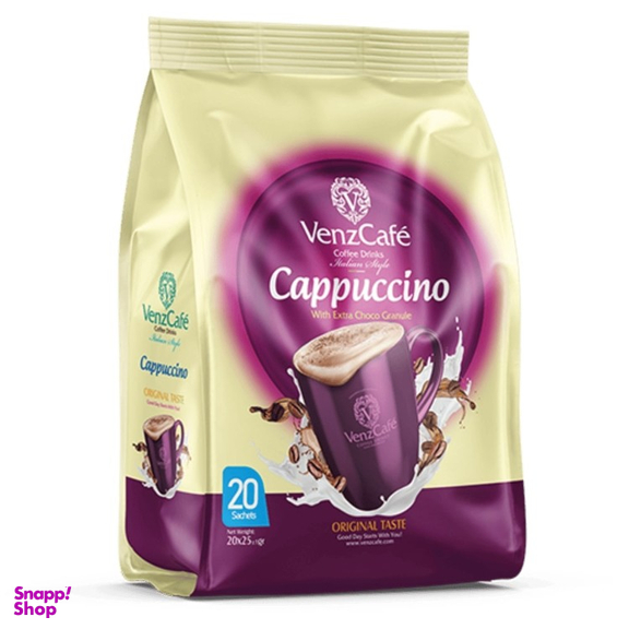 کاپوچینو ونزکافه بسته 20 عددی