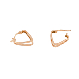 گوشواره طلا  18 عیار زنانه میلی گالری مدل هندسی کد MT1208