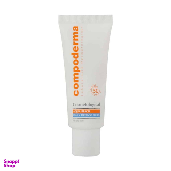 فلویید ضد آفتاب کامپودرما مدل اکواریچ مناسب پوست خشک وزن 40 گرم