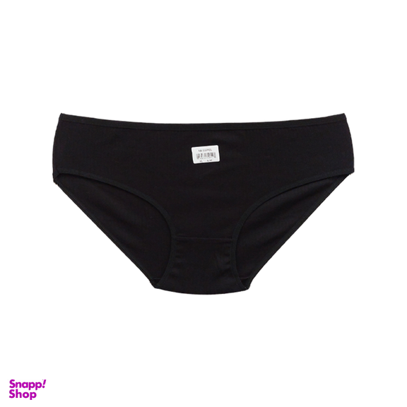 شورت زنانه اسلیپ مدل میسپل طرح کبریتی کد b-1105 مشکی