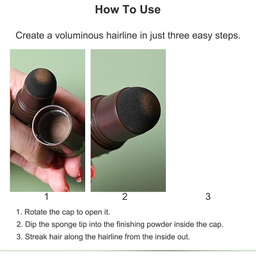 پودر پرپشت کننده مو مایگل مدل Pearl وزن 1.1 گرم رنگ قهوه ای