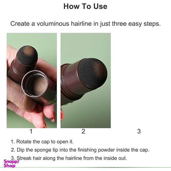 پودر پرپشت کننده مو مایگل مدل Pearl وزن 1.1 گرم رنگ قهوه ای