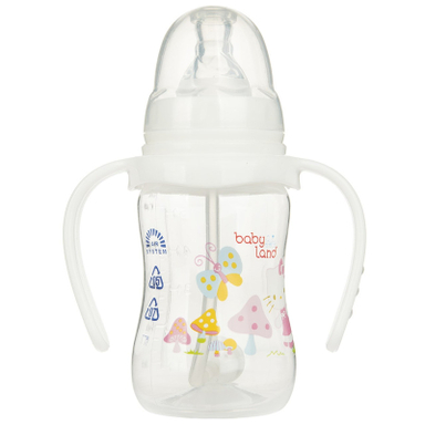 شیشه شیر بیبی لند مدل 360Kitty ظرفیت 150 میلی لیتر