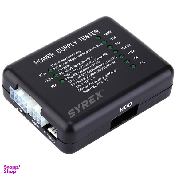 تستر آنالوگ پاور کیس سایرکس مدل SX-IV4