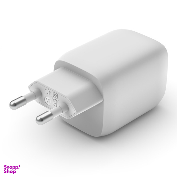 شارژر دیواری 65 وات بلکین مدل WCH013vfWH USB-C PD/GaN/PPS