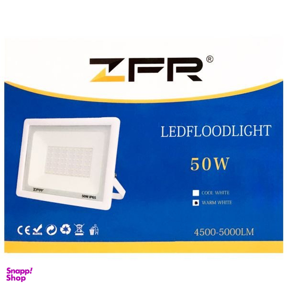 پروژکتور LED آلومینیومی زد اف ار مدل توان 50 وات