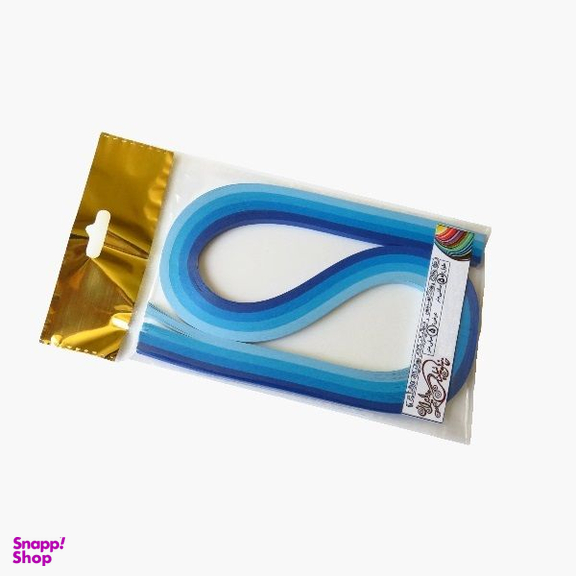 نوار ملیله کاغذی کد 160BU5 بسته 80 عددی