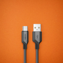 کابل تبدیل USB به microusb رسی مدل RTC-N22M طول 1 متر