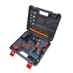 دریل پیچ گوشتی شارژی براشلس صنعتی باس مدل 48VF مجموعه 29 عددی