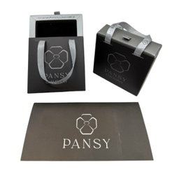 آویز گردنبند طلا 18 عیار دخترانه پانسی طرح زرافه کد Nk98