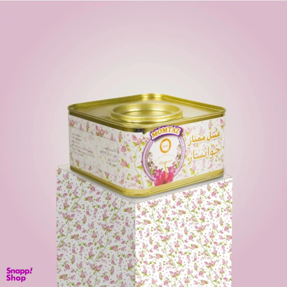 عسل چهل گیاه ممتاز خوانسار وزن 1000 گرم بسته بندی حلبی