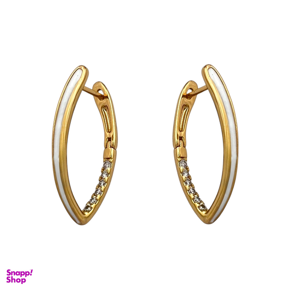 گوشواره زنانه ژوپینگ مدل حلقه کلیپسی کد E5631