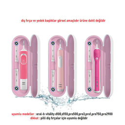 قاب مسافرتی مسواک برقی اورال بی مدل Wober طرح پترن گرافیکی کد 2