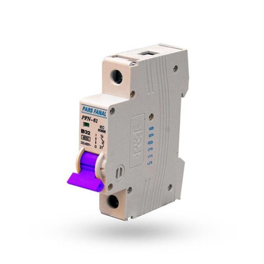 کلید مینیاتوری تک پل 32 آمپر پارس فانال مدل B32