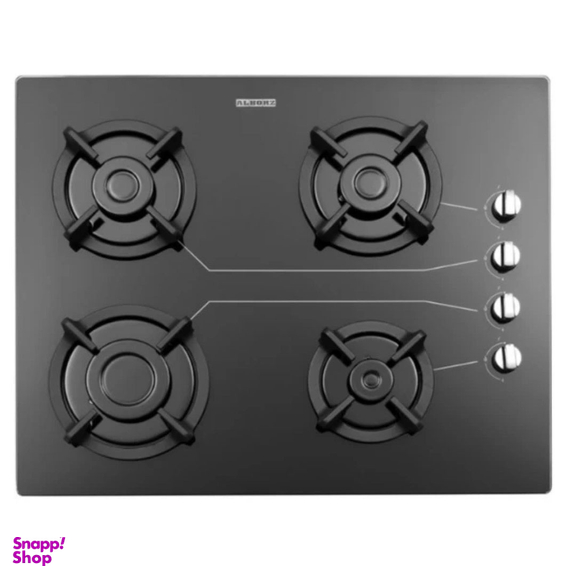 اجاق گاز صفحه ای استیل البرز مدل G4651